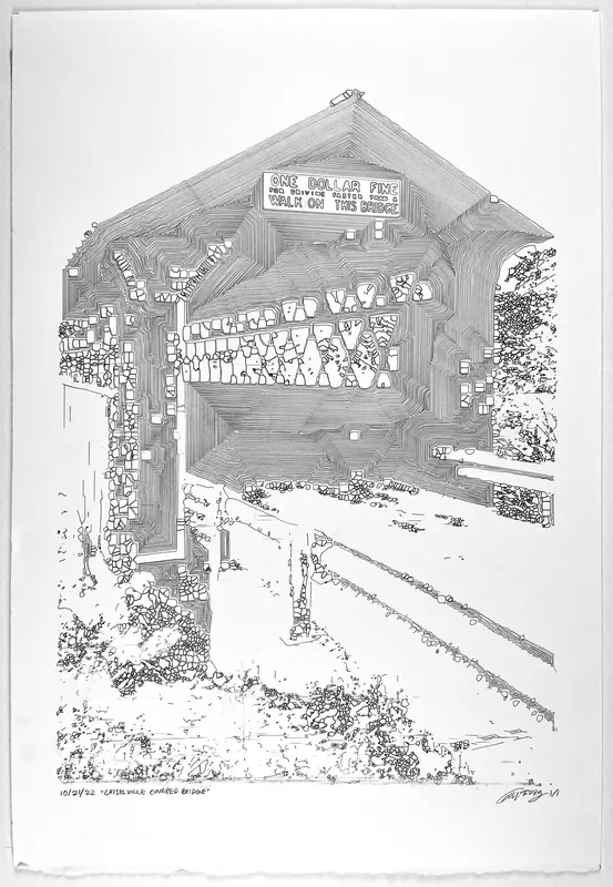 Chiselville Covered Bridge, 2022