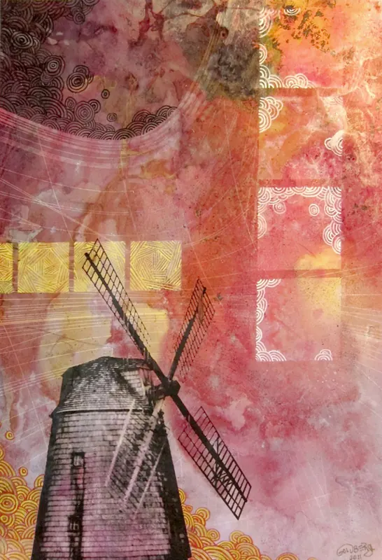 Composition With Windmill, 2011