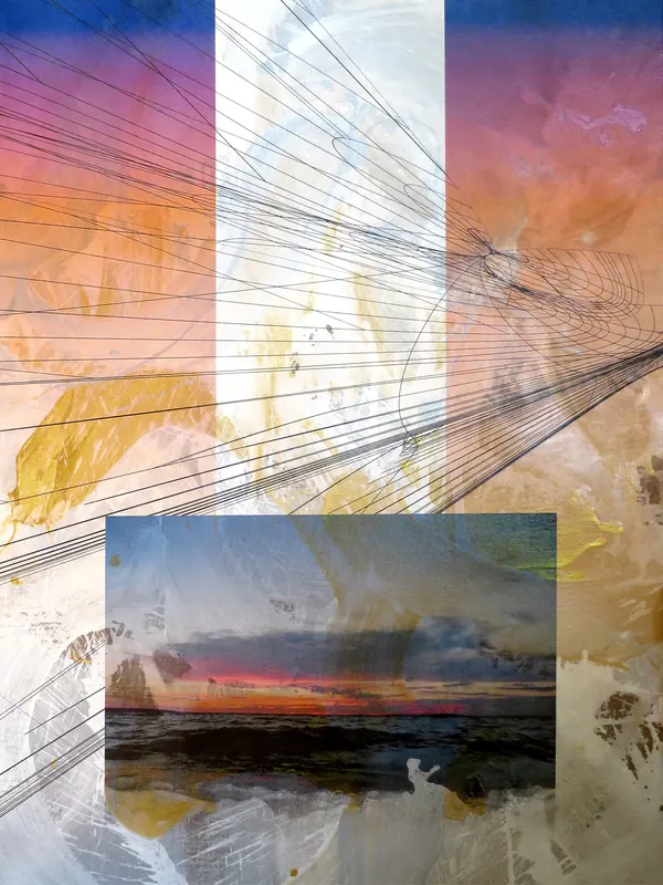 Peconic Bay With Wireframe, 2013