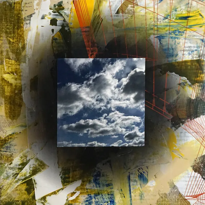 Square Composition With Clouds, 2020