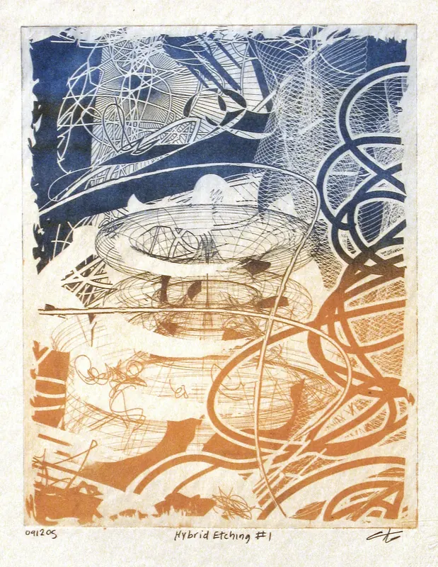 Hybrid Etching No 1, 2005