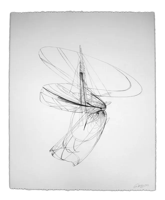 Wireframe Drawing No 2, 2011