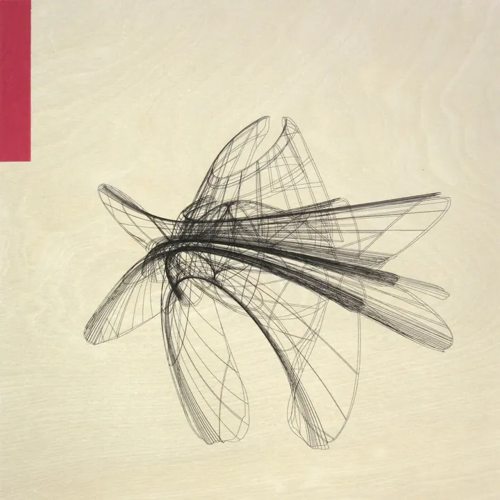 Wireframe With Red Rectangle, 2013