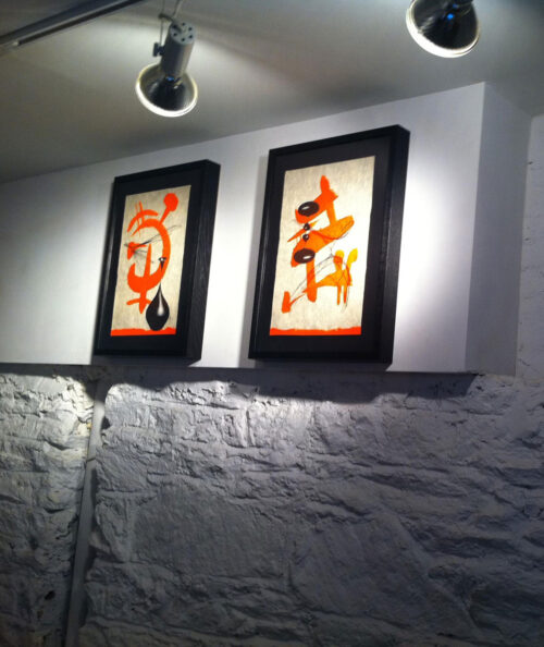 Colin Goldberg 2011 Solo Exhibition: Paint and Pixels, Yes Gallery, Brooklyn.