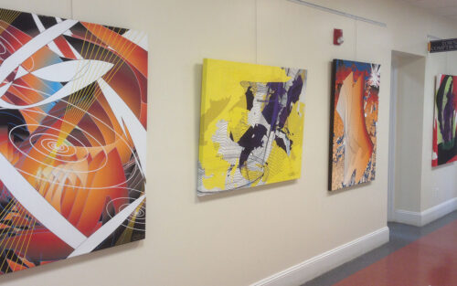 Colin Goldberg, Southampton Town Hall, Metagraphs Solo Exhibition