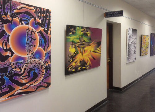 Colin Goldberg, Southampton Town Hall, Metagraphs Solo Exhibition