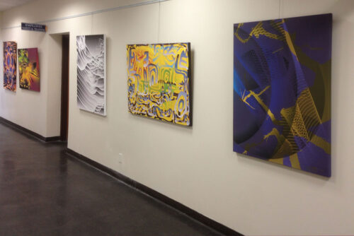 Colin Goldberg, Southampton Town Hall, Metagraphs Solo Exhibition