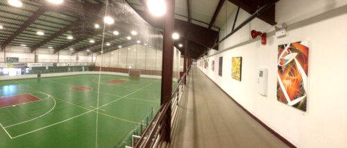 Colin Goldberg, Metagraph canvasses. Southampton Town Recreation Center, Installation View.