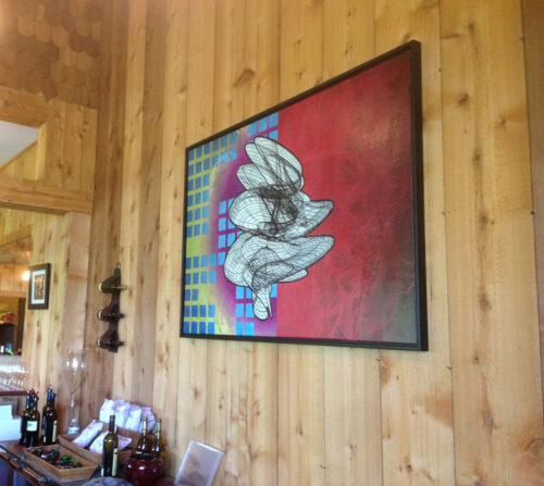 Clovis Point Vineyard - Installation View