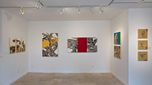 Colin Goldberg - Techspressionism Exhibition: Glenn Horowitz East Hampton. Photo: Jeff Heatley