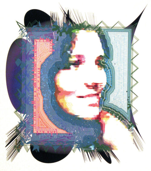 Calgal, 1998-2006. Pigment print on paper. 13x17 inches.