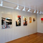 Colin Goldberg, North Fork Modernism Exhibition at the South Street Gallery, Greenport NY. Installation view.