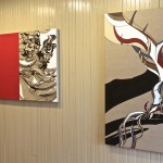 Colin Goldberg, North Fork Modernism Exhibition at the South Street Gallery, Greenport NY. Installation view.