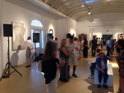 Irrational Portrait Gallery Opening Reception at the Southampton Arts Center, June 28, 2014