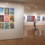 Colin Goldberg, History of the Future at Farmingdale State College 2016. Installation view.