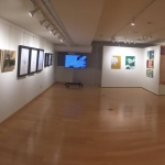 Colin Goldberg, History of the Future at Farmingdale State College 2016. Installation view.