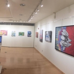 Colin Goldberg, History of the Future at Farmingdale State College 2016. Installation view.