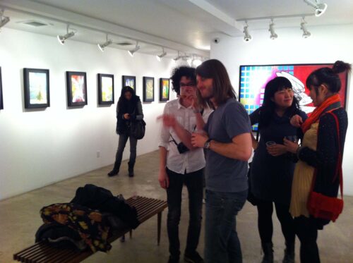 Colin Goldberg - Paint and Pixels Exhibition at Yes Gallery Brooklyn