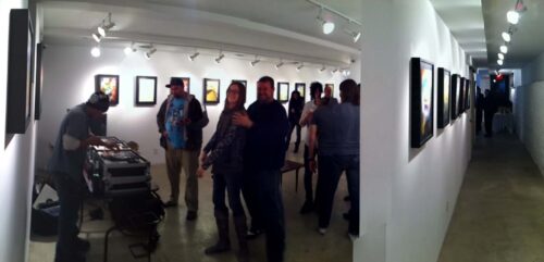Colin Goldberg - Paint and Pixels Exhibition at Yes Gallery Brooklyn