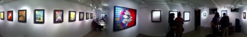 Colin Goldberg - Paint and Pixels Exhibition at Yes Gallery Brooklyn