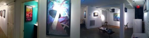 Colin Goldberg - Paint and Pixels Exhibition at Yes Gallery Brooklyn