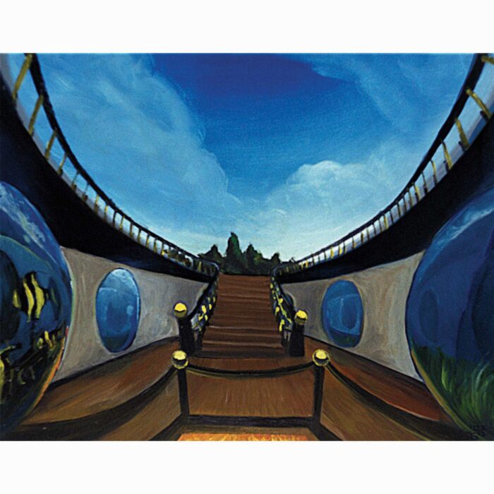 Colin Goldberg, The Observatory, 1993. Oil on canvas, 36 x 48 inches. Private collection, New York.