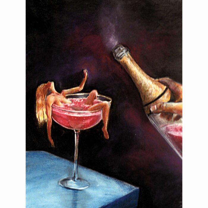 Colin Goldberg, When, 1992. Pastel on paper, 20 x 24 inches. Private collection.
