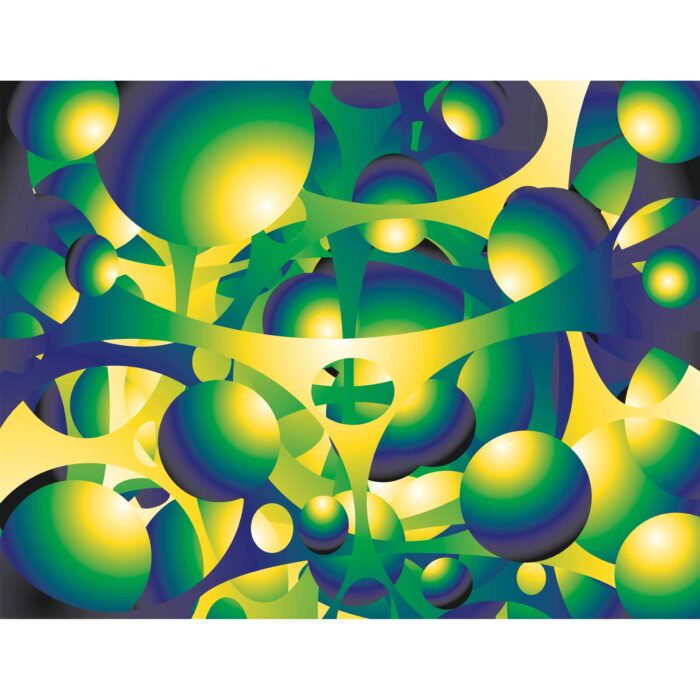 Plasmatic Abstract Art Print by Colin Goldberg - Metagraph Series