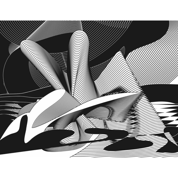 Transcape Abstract Art Print by Colin Goldberg - Metagraph Series