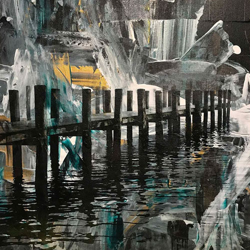 Colin Goldberg - Photoconstruct Paintings