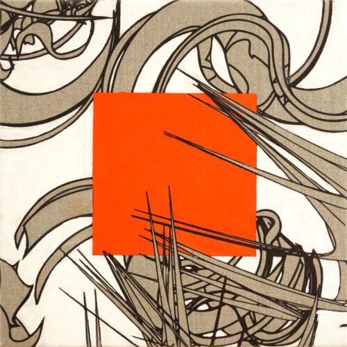 Colin Goldberg, Biomorphic Study #1 (Mono Azo Orange)