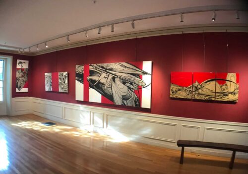 Colin Goldberg: East/West - Solo Exhibition at Southern Vermont Arts Center, Manchester VT 2019