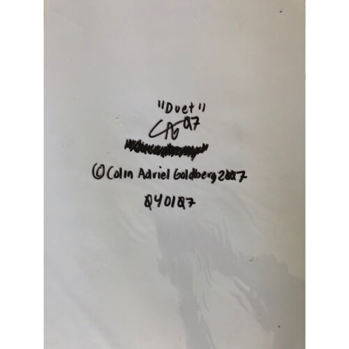 Colin Goldberg, Duet, 2007