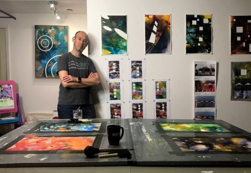 Colin Goldberg - Remote Portrait by Rick Wenner