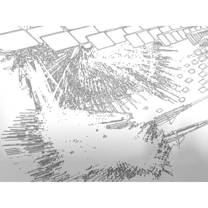 Colin Goldberg, Snowfall 1A, 2021. Artist Proof.