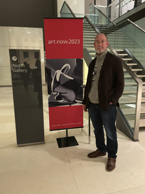 ART NOW 2023 - Opening reception at Hearst Tower, NYC. November 15, 2022.