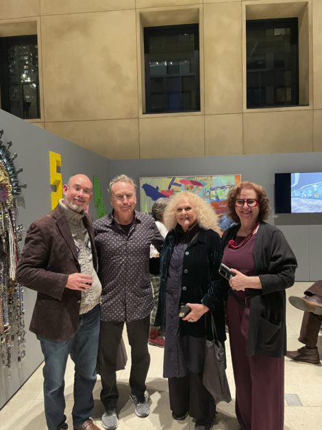 ART NOW 2023 - Opening reception at Hearst Tower, NYC. November 15, 2022.