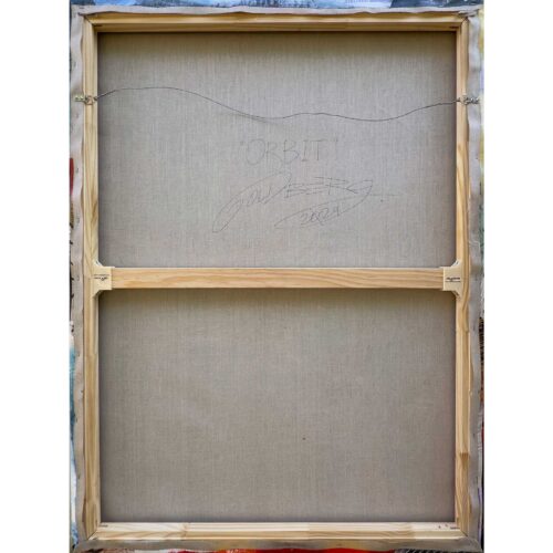 Colin Goldberg, Unconditional, 2024. Acrylic and ink on linen. 48 x 36 inches. Signed verso.