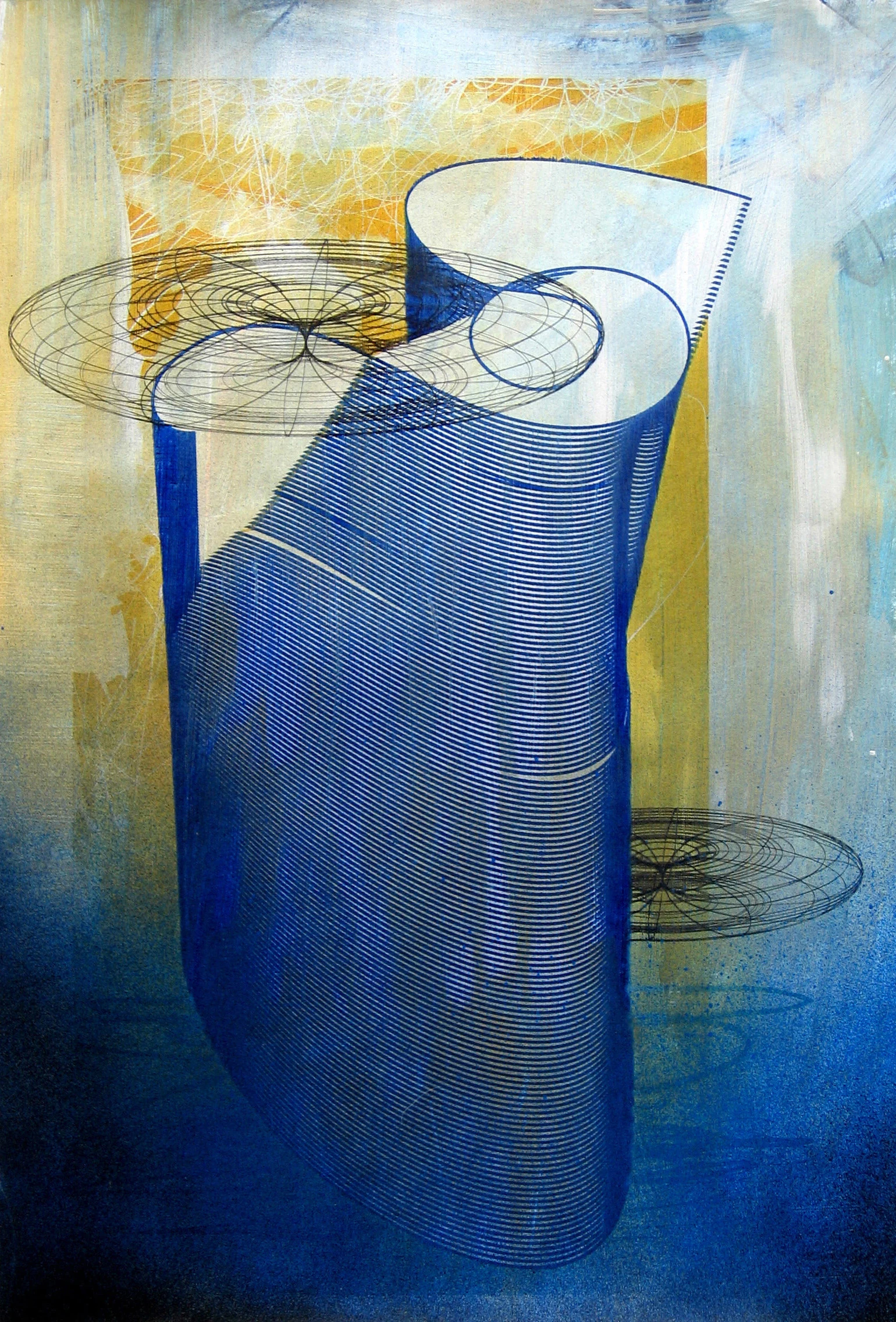 Blue Monolith W: Saucers, 2005