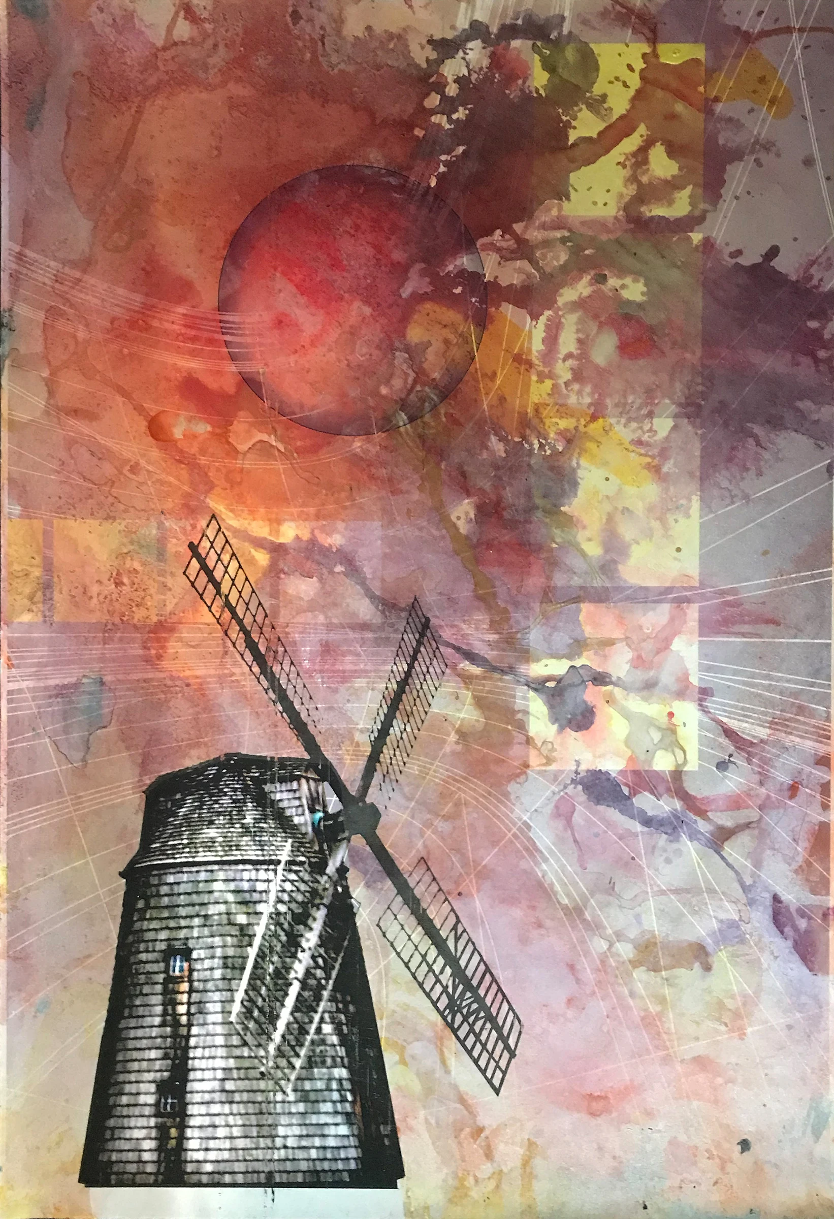 Composition With Windmill No 2, 2011
