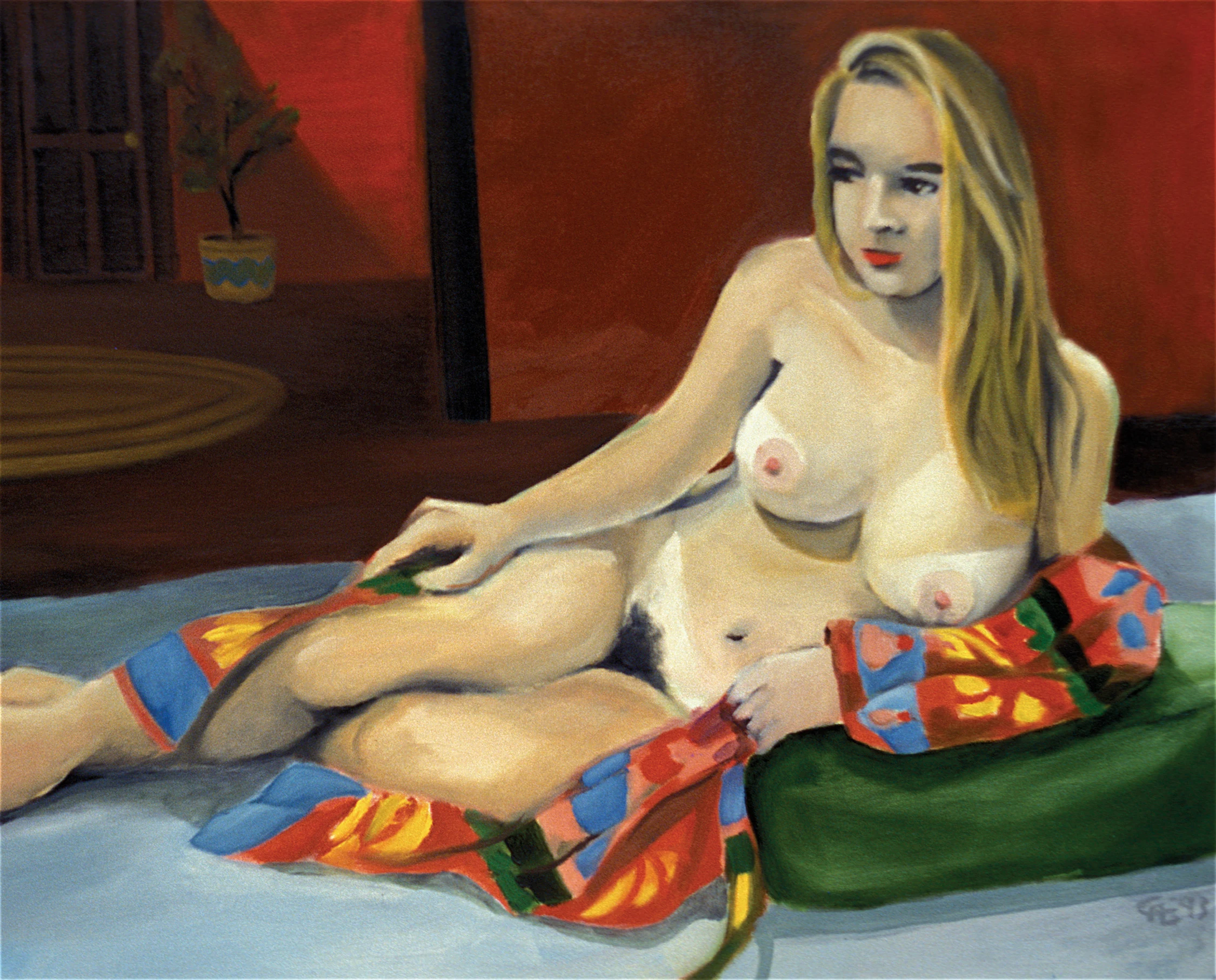 Nude With Robe, 1992