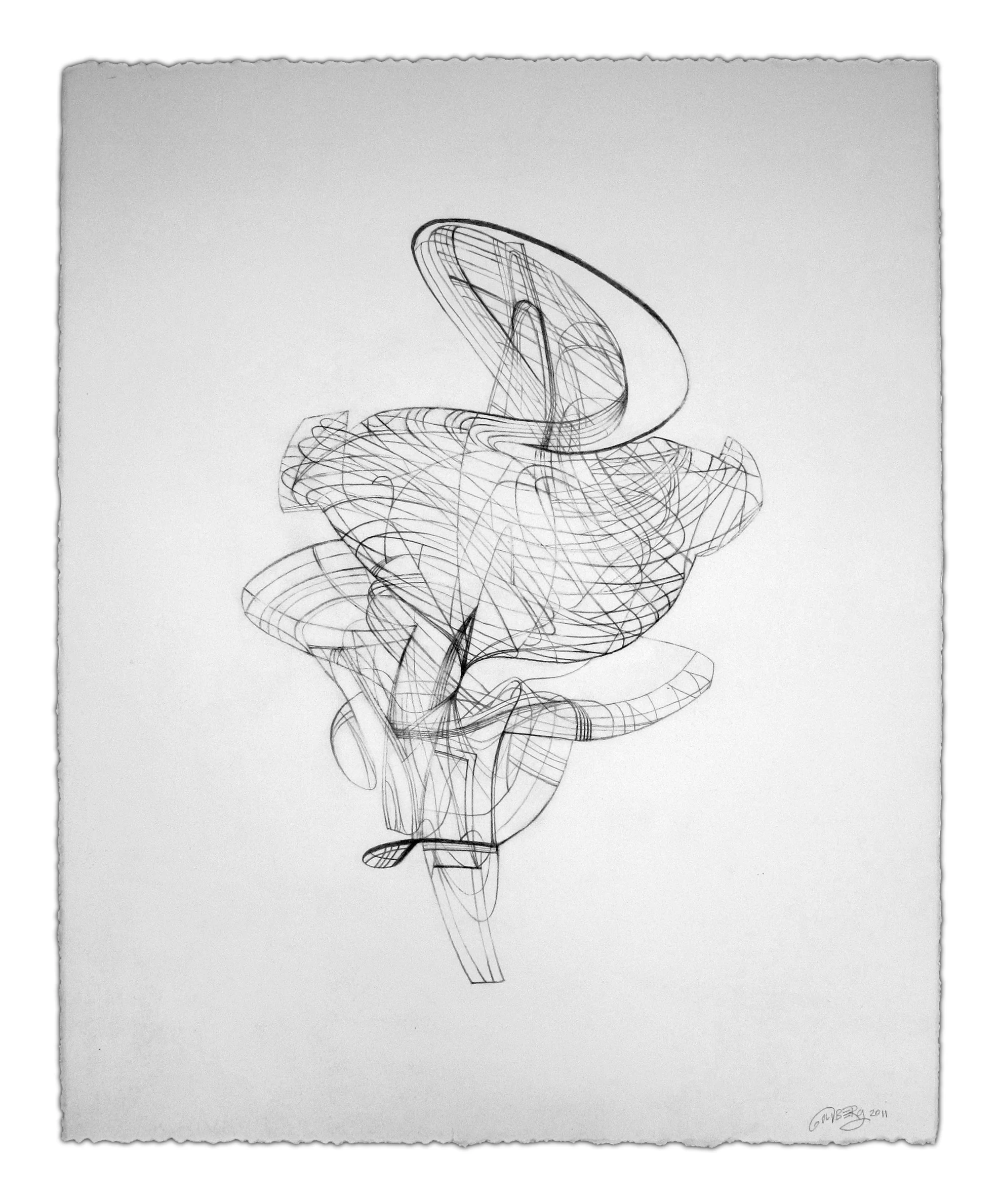 Wireframe Drawing No 1, 2011