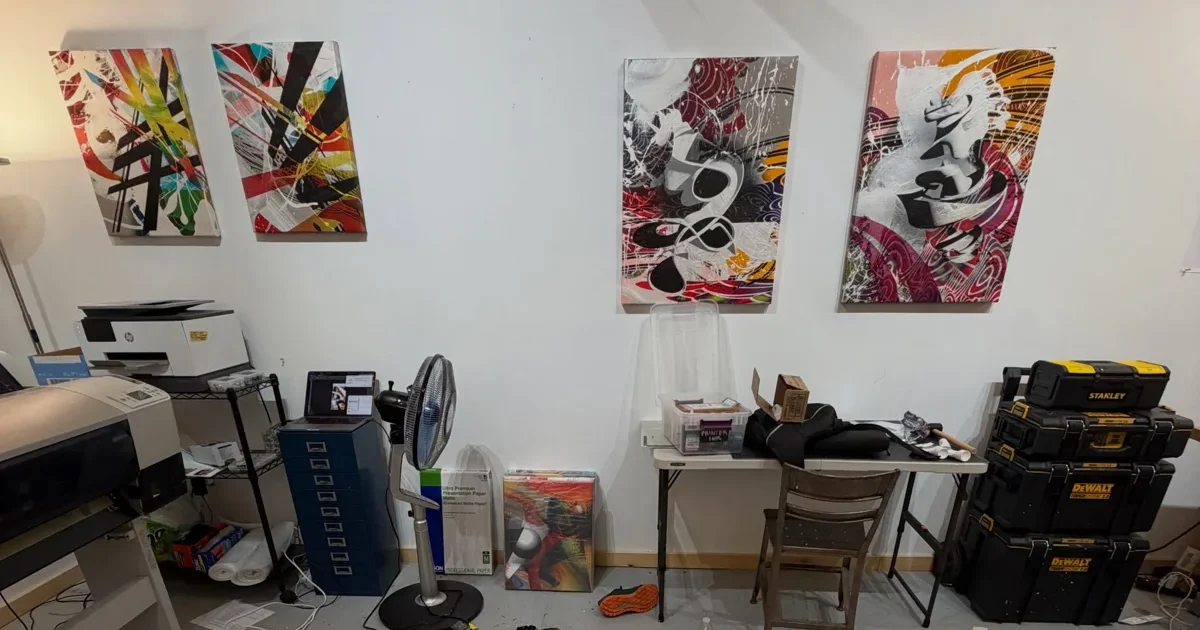 A new studio at Sage Street Mill